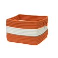 thumbnail image 2 of Rope Walk- Rust 14''x10'' Utility Basket, 2 of 2