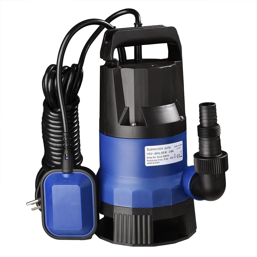 GHP 400W 110V Automatic Shut Off 1/2HP 23Feet Underwater Submersible Clean Water Pump Walmart