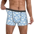 thumbnail image 2 of Kdxio Men's Boxer Briefs with Daisies Flowers Print - Comfortable and Breathable Underwear for Everyday Wear, 2 of 7