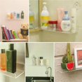 thumbnail image 2 of Naiovety Estantes flotantes de acrílico, paquete de 4 estantes de pared de baño transparentes, estante de pared flotante de acrílico Almacenamiento y organización del hogar No.2, 2 of 6
