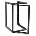 NavePoint 18U Server Rack with Swing Gate - 18U Wall Mount Rack for 19 ...