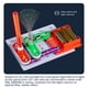 thumbnail image 5 of Kit De Experimentos De Circuito Para Niños, Montaje De Bloques De Construcción Eléctricos De Música Led, Juego De Juguetes De Circuito Para Niños Educativos sonducket FN002379-00, 5 of 6