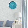 thumbnail image 3 of Reloj de Pared jomparis Turquesa Silencioso sin Tic Tac 30 cm, 3 of 7