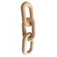 thumbnail image 4 of HONMEET Wall Decoration Wooden Chain Link Decor Beige Color 1Pack, 4 of 8