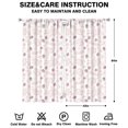 thumbnail image 2 of Nursery Curtains Boys Girls Kids Strawberry Bubble Gum Print Pattern Window Drapes for Living Bedroom Playroom Room Decor Rod Pocket 42x84 Inch 2 Panels, 2 of 2