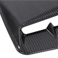 thumbnail image 3 of Car Hood Scoop Cowl ABS Air Vent Decorative Cover with Tape for Automotive ModificationCarbon Fiber Style, 3 of 4