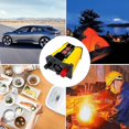 thumbnail image 4 of Inversor de corriente de 110 V/ y 2 adaptadores de batería para coche, fuente de alimentación para acampar Amarillo 220V C Baoblaze inversor de corriente para coche, 4 of 8