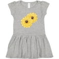thumbnail image 3 of Inktastic Yellow Sunflowers Girls Toddler Dress, 3 of 5