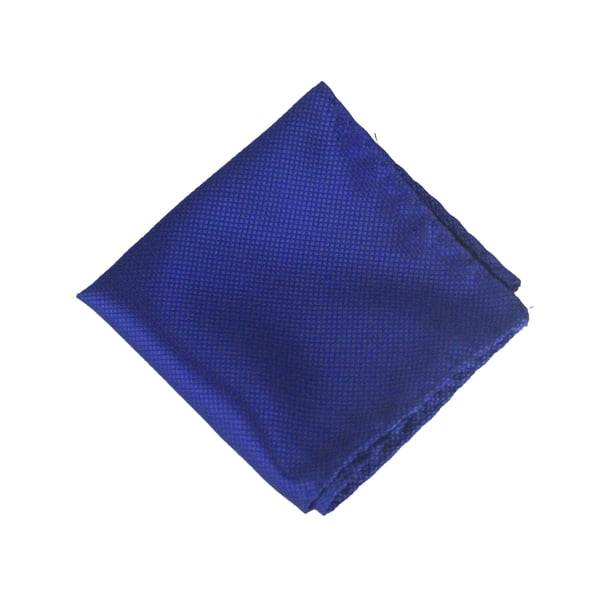 Pañuelo Qarigey de poliéster para Hombre Toalla de Mano Pequeña Accesorios de Traje de Negocios Azul Real