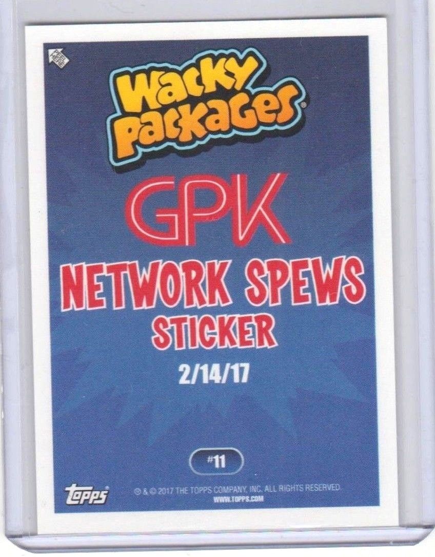 World’s Smallest Topps Micro Cards – GPK & Wacky Packages Mini-Aufkleber, 15 Stück Pro Packung