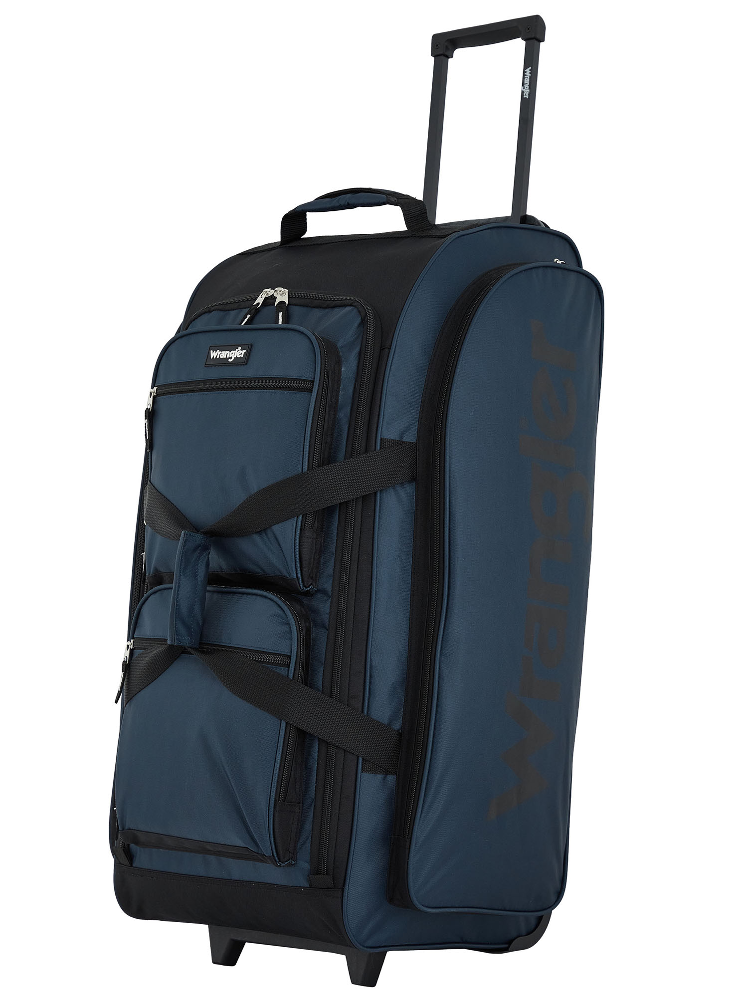 Wrangler 30-Inch Large Rolling Duffel Bag Blue photo 3