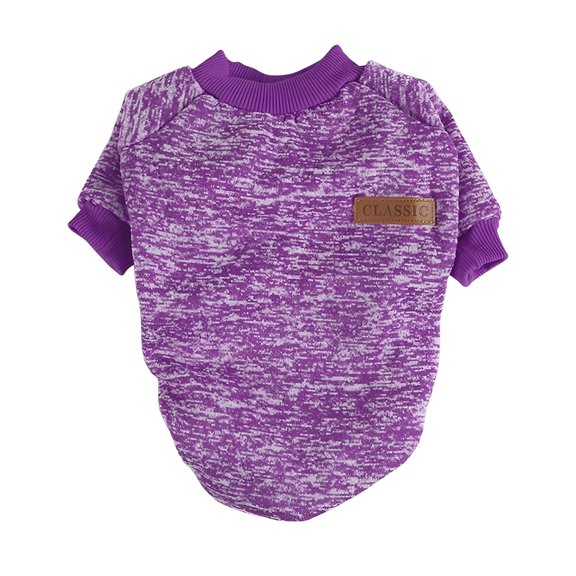 GASTROPOD Dog Clothes,Polyester Dog Clothes for Small Dogs,Good Insulation Puppy Clothes,Purple,XS