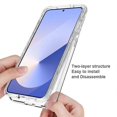 thumbnail image 2 of For Samsung Galaxy S25 Edge Case TPU PC 2 in 1 Dropproof Clear Phone Cover, 2 of 5