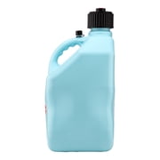 VP Racing 3632-CA, 5.5-Gallon Square Motorsport Jug Sky w/ 14 Deluxe Hose Close-Trimmed Cap and Neck for Tight Seal (8 Pack)