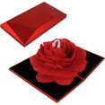 thumbnail image 1 of Haisheng Ring Box Jewelry Storage Box Engagement Ring Jewelery Box for Rings Pendant Box for Wedding, Engagement and Valentine's Day, 1 of 5