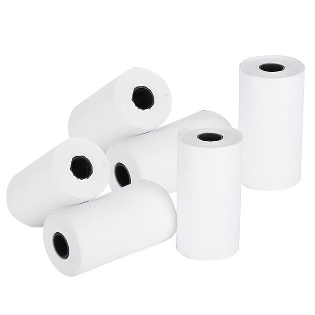 Fournitures d'Imprimante, 6 Rouleaux 57x30mm Papier Thermique de Haute Qualité