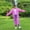 Pink - Adult Bundle, variant on EVA Rain Poncho Thickened Hooded Full Coverage Raincoat for Travel Camping and Outdoor Use