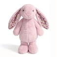 thumbnail image 3 of YTTAL Easter Decorations Pink Bunny Plush with Floral Ears - Soft Fluffy Stuffed Animal | Cute Kawaii Room Decor & Gift for Bunny Lovers, 3 of 10