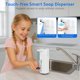 thumbnail image 2 of Dispensador de jabón automático sin contacto, 420 ml (14,2 oz) para baño y cocina, con 4 niveles de volumen, recargable por USB, antiobstrucciones, gran capacidad, color blanco, 2 of 5