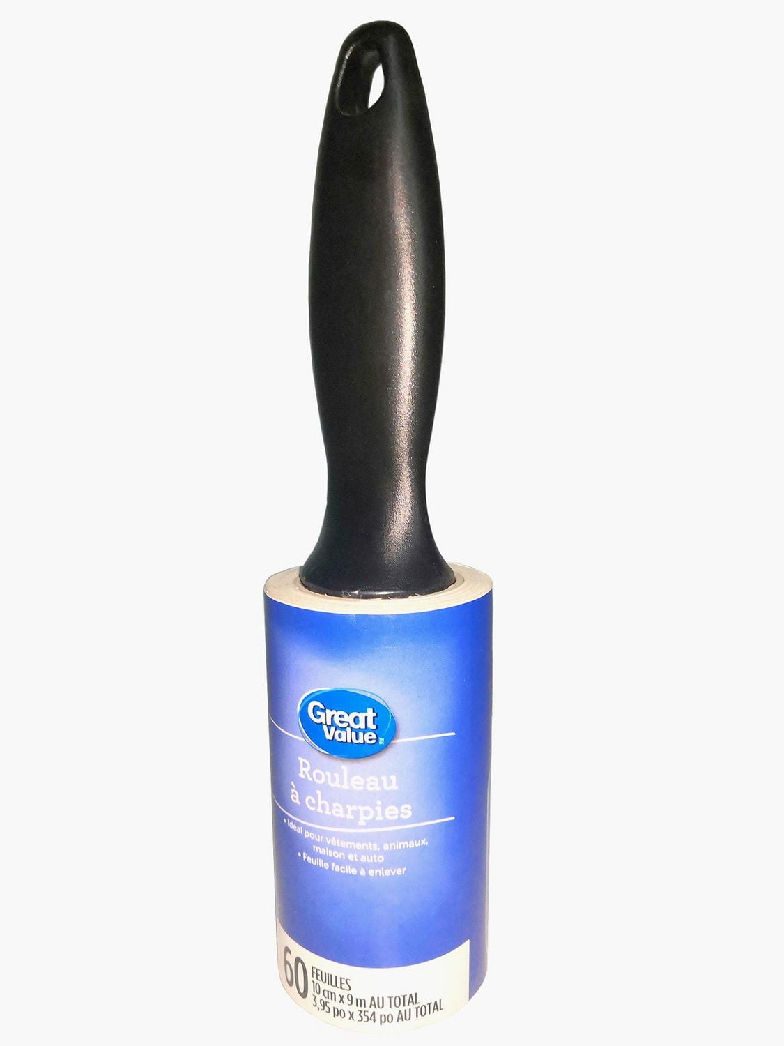 Great Value Lint Roller, 60 sheets per roll