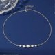 thumbnail image 3 of Pearl Pendant Necklace Minimalist 7 Faux Pearl Necklace Chain Jewelry for Women, 3 of 5