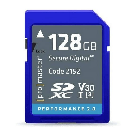 ProMaster Performance 2.0 SD Memory Card - 128GB