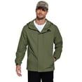 thumbnail image 6 of COOFANDY Men Waterproof Sailing Jacket Windbreaker Rain Jacket Lightweight Hooded Raincoat For Daily Casual, 6 of 11