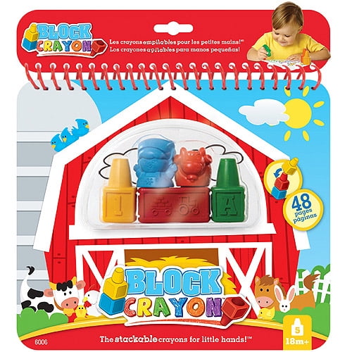 Download Block Crayon Farm Coloring Book Walmart Com Walmart Com