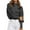 Black, variant on Duoif Sweaters for Women Trendy Womens High Collar Solid Color Long Sleeve Pullover Sweater Knit Thick Casual Tops Women's Sweaters Womens Tops A L