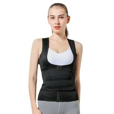 

Younar Women Waist Trainer Vest Adjustable Buttoned Shaping Waist Corset