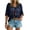 31# Dark Blue, variant on Bohemian Crochet Tops for Women, Women's Bohemian-Inspired Beige Crochet Top with V-Neck Casual Summer Tops Purple 3XL