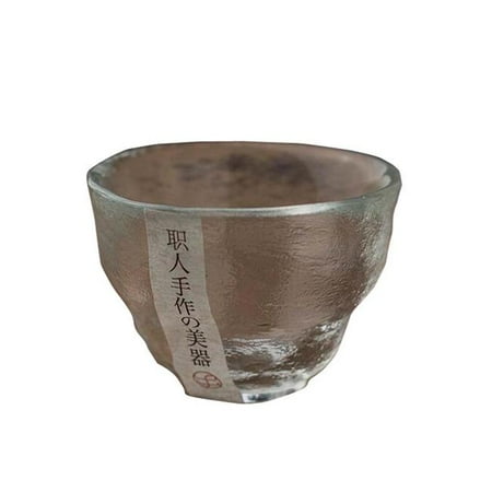 

Panda Superstore EM-HOM367228011-SUMMER00308 Clear Short Glass One Japanese Tea & Wine Liquor Spirit Sake Cup - F Multi Color