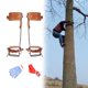 thumbnail image 5 of Juego de púas para trepar árboles con cinturón de seguridad, pedal, cuerda de cordón ajustable Equipo completo de cuero 1, 5 of 9