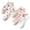M, variant on Women's 5 Pairs Ribbed Cotton Crew Socks Soft Elastic Knit Material Comfy Breathable Socks Women Cute Lightweight Comfortable Solid Socks Daily Home Beach Travel Wear, J