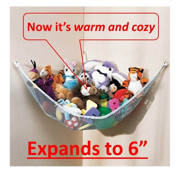 Toy Hammock Net Stuffed Jumbo Animals Organize Storage Organizer New