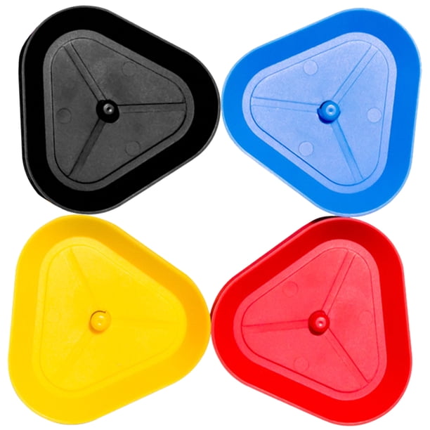 Abrazadera Triangular para Juegos Cartas Manos Libres para Noches Juegos Cartas Familiares (4 Unidades)