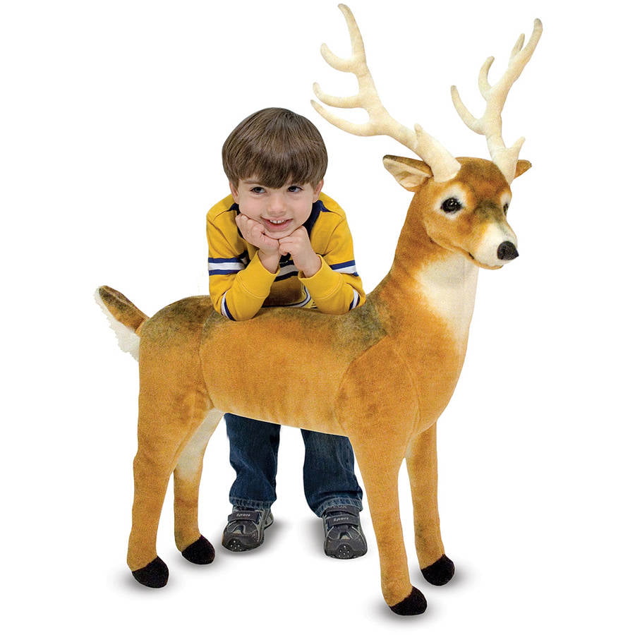 large stuffed animal deer