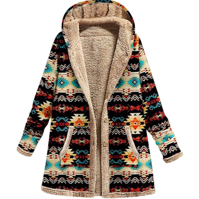 Pntutb, chaqueta con estampado Sexy para mujer, bolsillo corto para entrenamiento, manga larga, solapa, suelto, grueso, con capucha, abrigo informal, Tops, prendas de vestir, liquidación Pntutb Pntutb-1850
