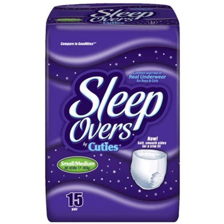 Sleep Overs Disposable Training Pants SLP05301 15 Each (Pack of 4)