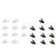 thumbnail image 1 of Abrazaderas para Auriculares CUTICAT 20 Unids Clip de collar negro, 1 of 8