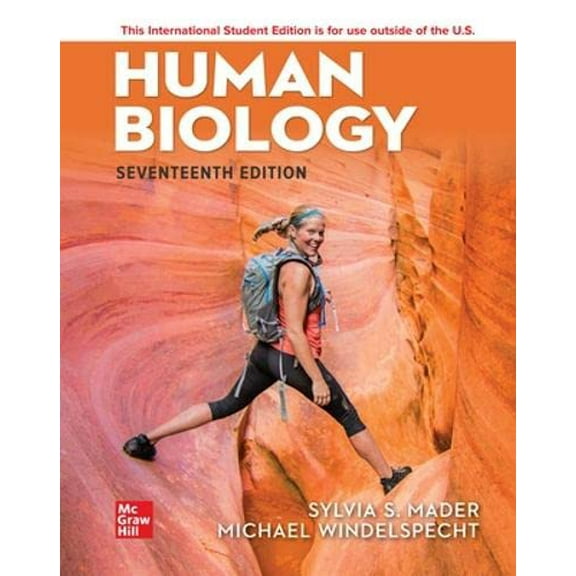 Pre-Owned Human Biology 17Th Edition (International edition), textbook only, 9781265250065, 1265250065, Paperback,