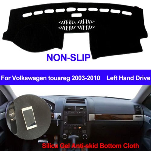 Leather For Volkswagen VW Touareg 2003 2008 2009 2010 Dashboard Cover Dash Mat Non-Slip Sunshield Protector