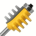 thumbnail image 4 of Rail Reversible Finger Joint Glue Router Bit Cone Tenon Woodwork Cutter Power Tools Wood Router Cutter, 4 of 8