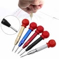 thumbnail image 2 of Yeacher Automatic Center Punch Marker With Grip Start Hole Locator Window Breaker Sample, 2 of 5
