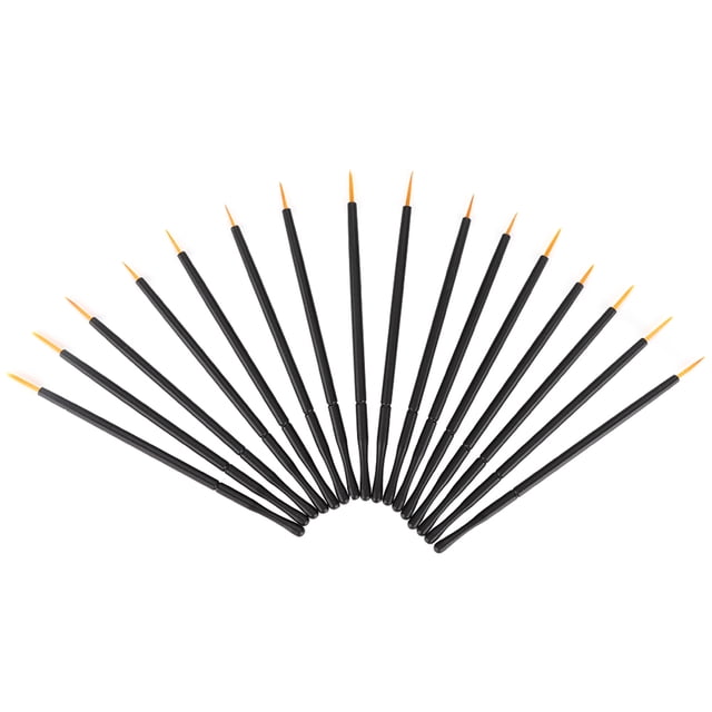 Cepillo desechable para delineador de ojos, Punta de Nailon de 100 UDS con de pp para maquillaje de ojos