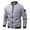 Gray_#01, variant on Men's Flight Bomber Jacket Lightweight Softshell Coat Sportwear Zipper Windbreaker,Red XL