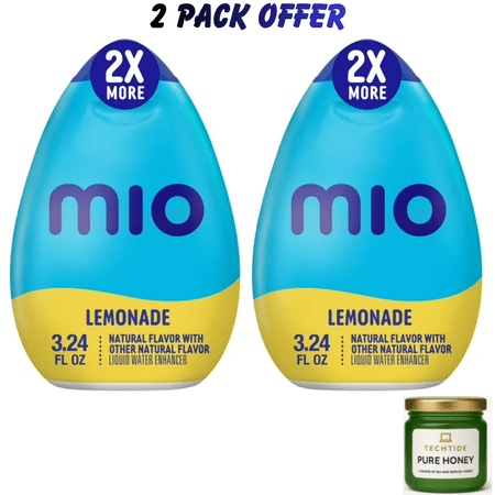 mio Lemonade Naturally Flavored with other natural flavor Liquid Water Enhancer, 3.24 fl oz