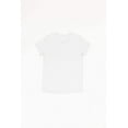thumbnail image 2 of No Limbits Adaptive Girl's White Moisture Wicking Sensory Friendly T-Shirt, 2 of 4
