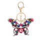 thumbnail image 1 of Encanto de mariposa, llavero de mariposa con diamantes de imitación de cristal, llavero de mariposa, colgante de mariposa, integración perfecta, 1 of 8