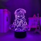 thumbnail image 3 of Yanfei Genshin Impact Led 3d Lámpara Lllusion Light Lámpara de escritorio Anime japonés Luz para dormitorio infantil Decoración Luz nocturna Regalo de cumpleaños Manga Gadget Feliz Sencillez, 3 of 4